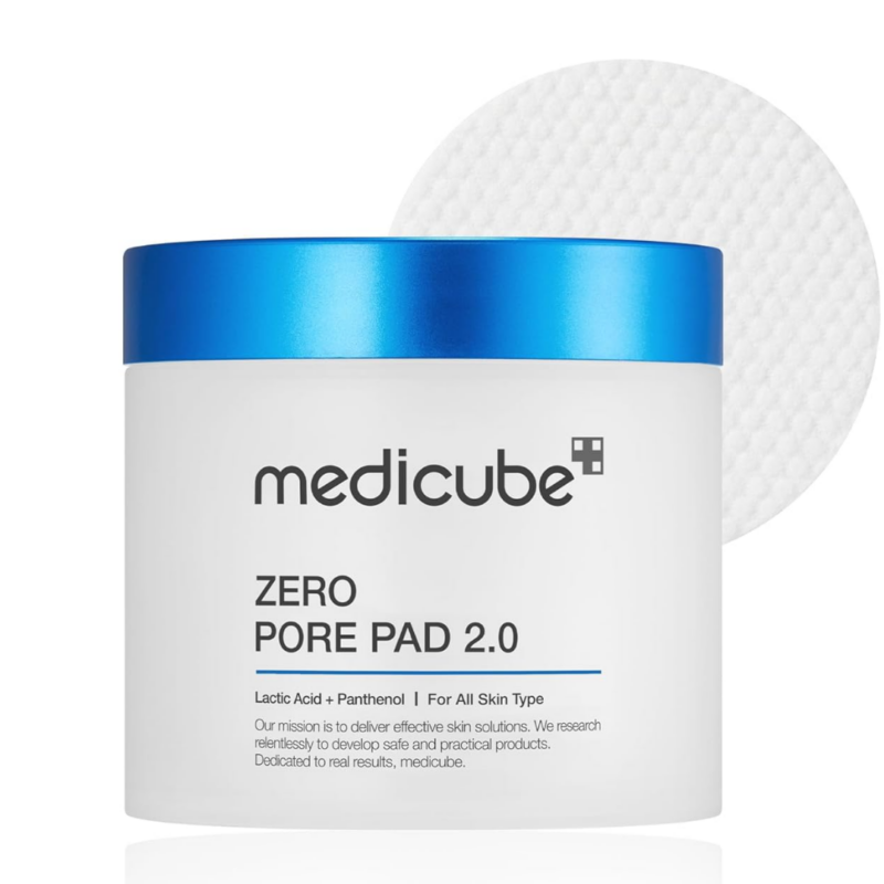 Medicube - Zero Pore Pad 2.0 - Exfoliation douce et réduction des pores pour une peau éclatante