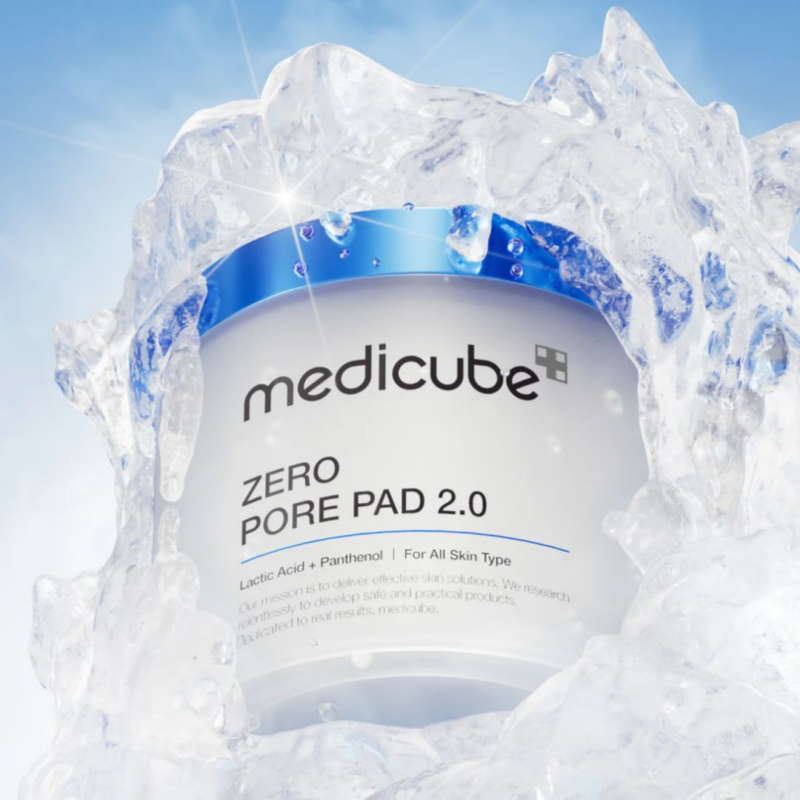 Medicube - Zero Pore Pad 2.0 - Exfoliation douce et réduction des pores pour une peau éclatante